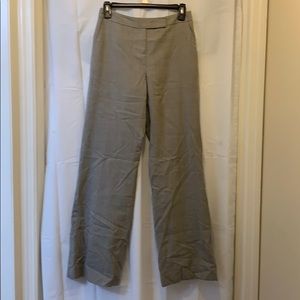 Ann Taylor LOFT Sz 0 Wool Plaid Dress Pants